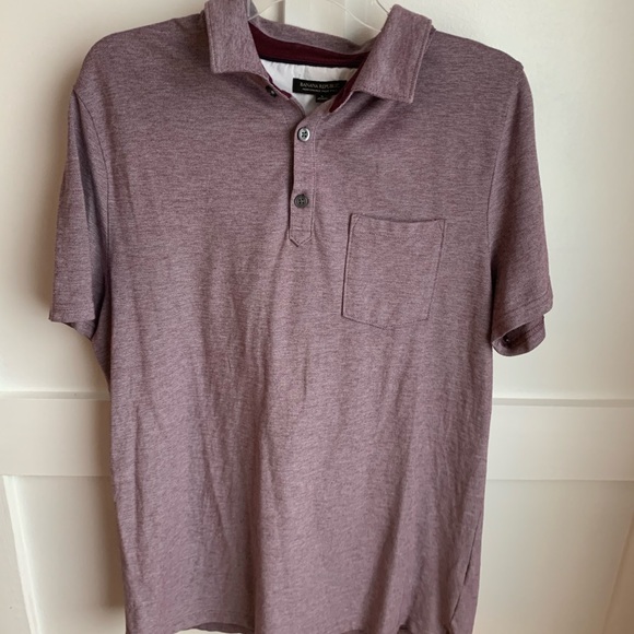 Banana Republic Other - Banana republic performance pique polo LG